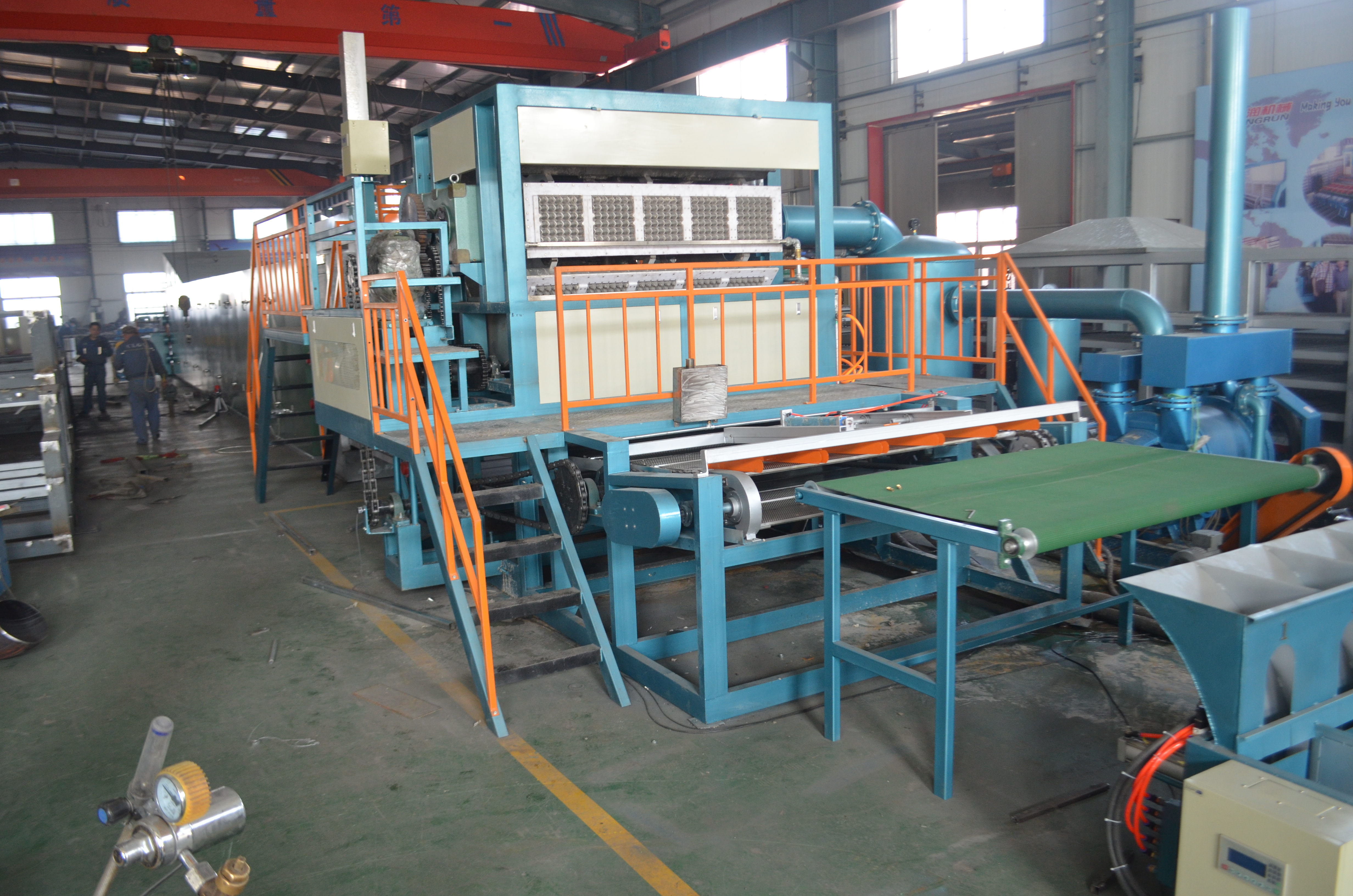 蛋托機、蛋托生產線、雞蛋托盤機，請致電宏潤包裝